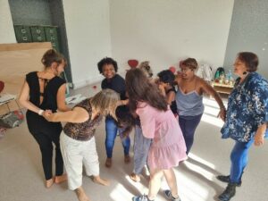  Echauffement mise en corps par la danse.